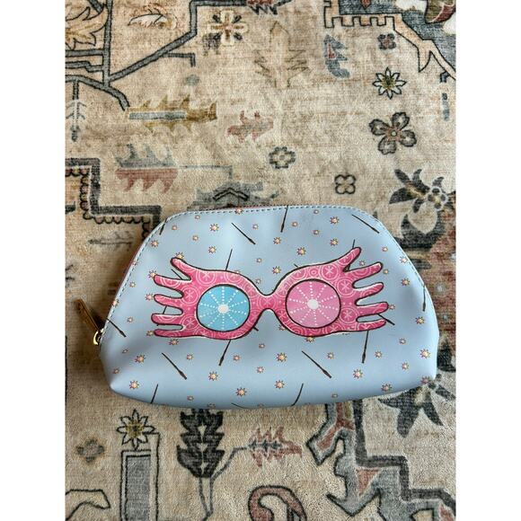 Loungefly Harry Potter Wizarding World Luna Lovegood Glasses Pouch Small Zip Bag - Picture 2 of 13